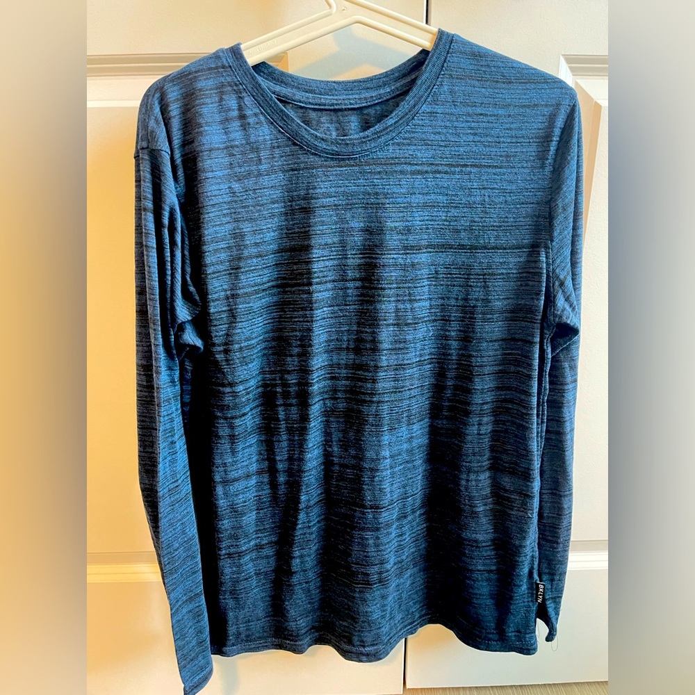 BKLYN super soft blue shirt